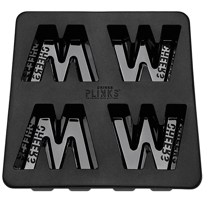 DrinksPlinks Ice Shapes | Letter M - Image 3