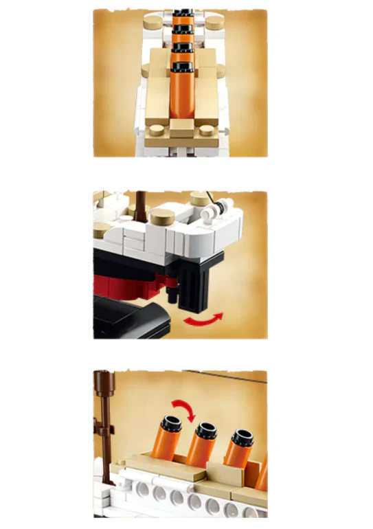 Sluban Bricks | Titanic 194pc B0576 - Image 5