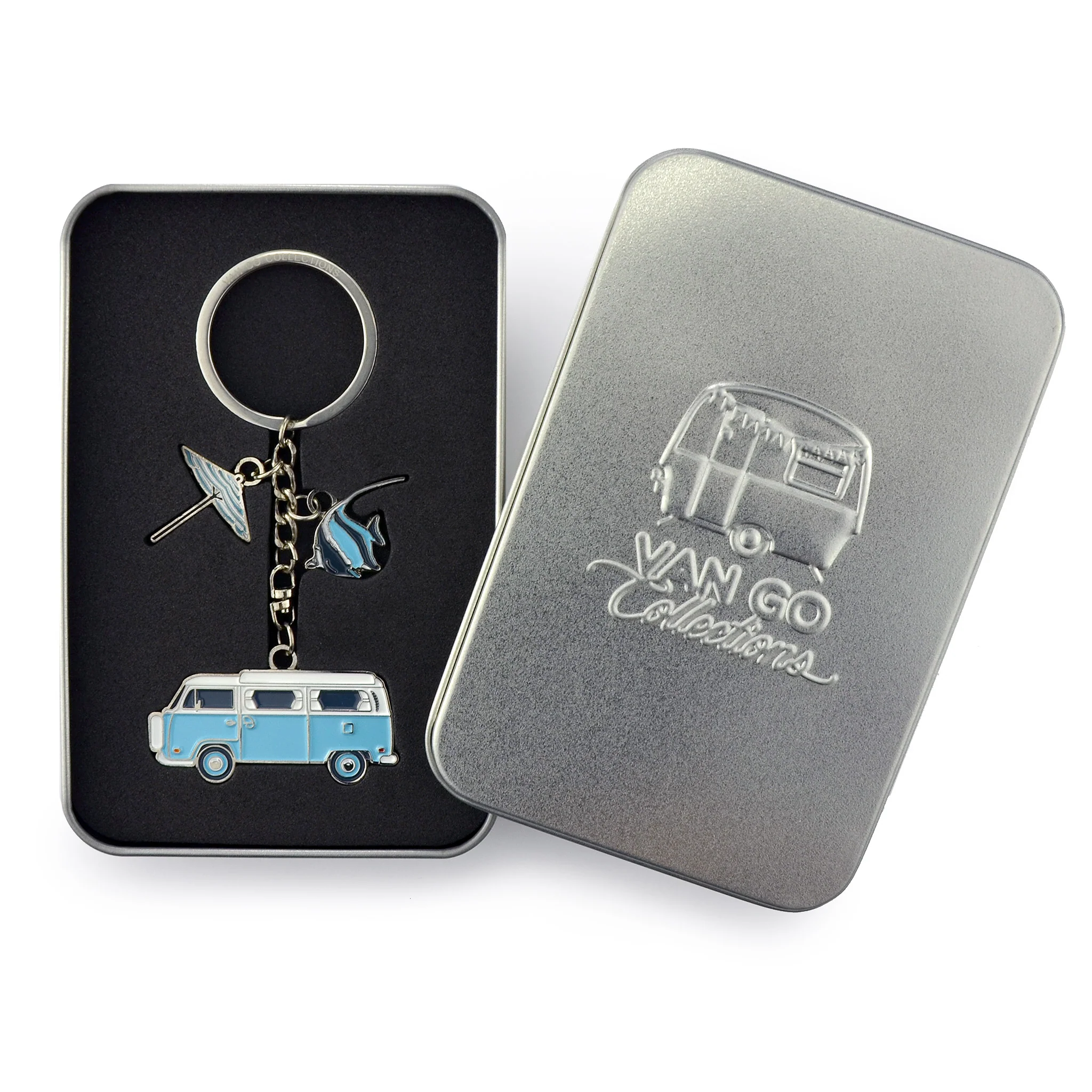 Van Go Collections Key Rings | Various Caravan & RV Themed Designs & Colours - Image 10