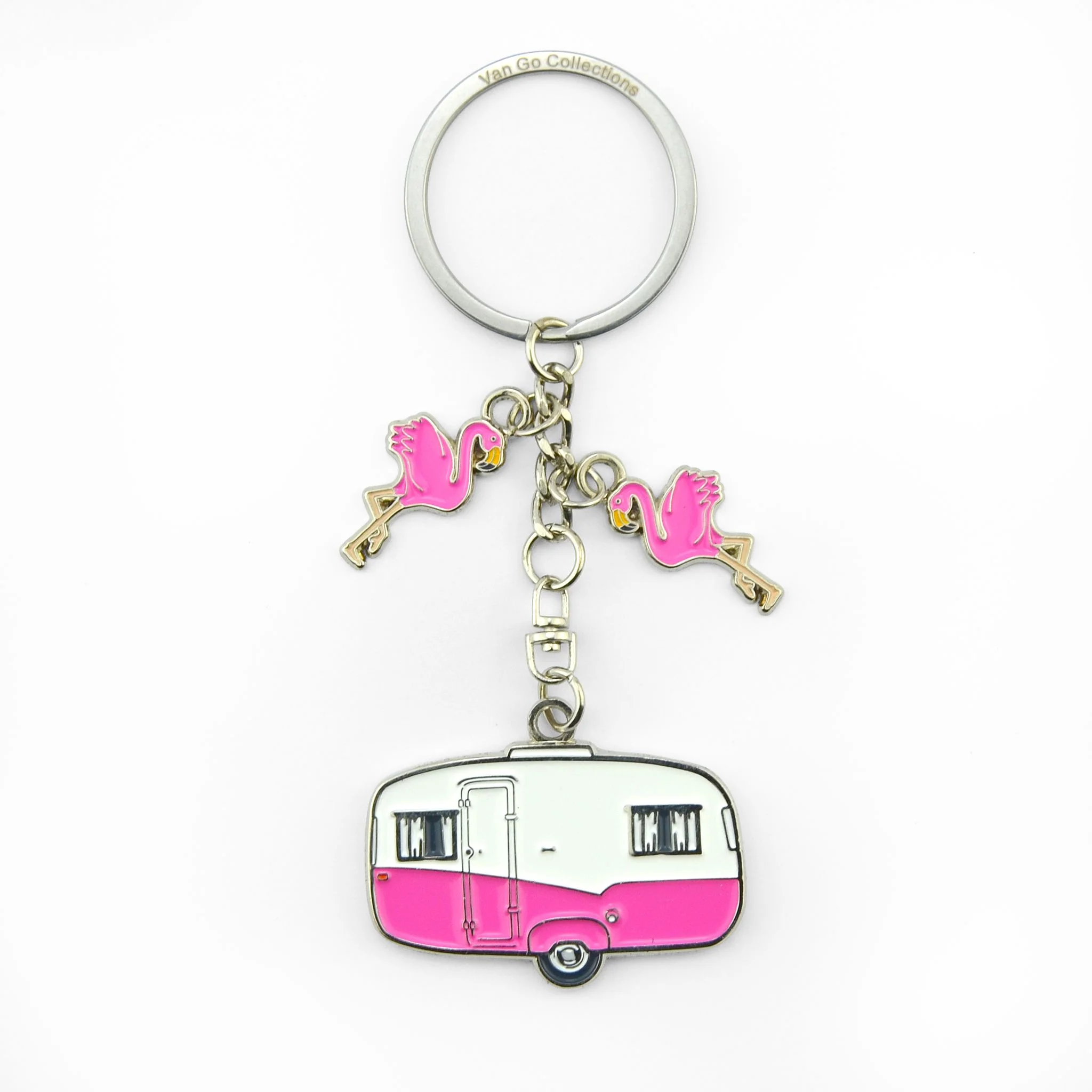 Van Go Collections Key Rings | Various Caravan & RV Themed Designs & Colours - Image 18