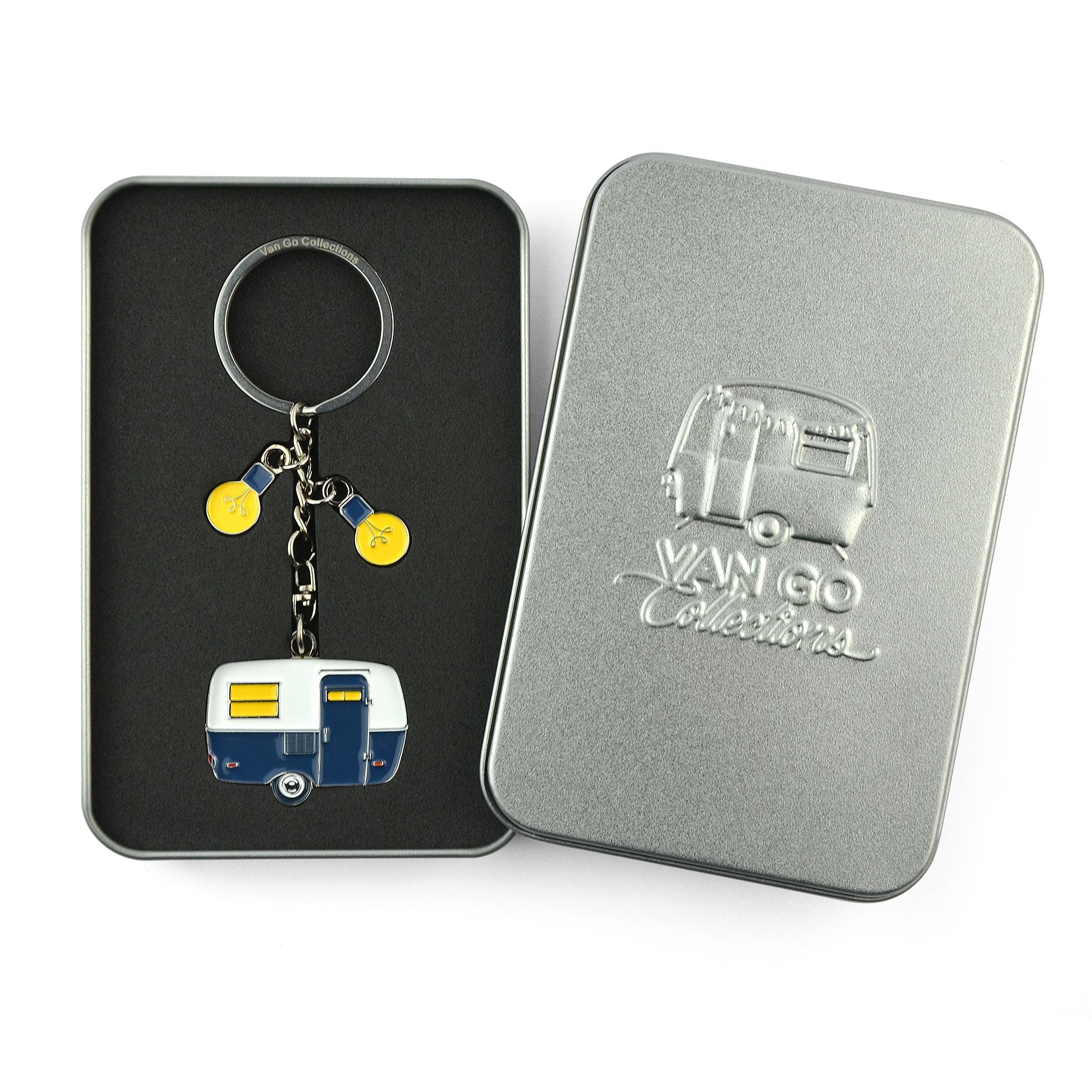 Van Go Collections Key Rings | Various Caravan & RV Themed Designs & Colours - Image 19