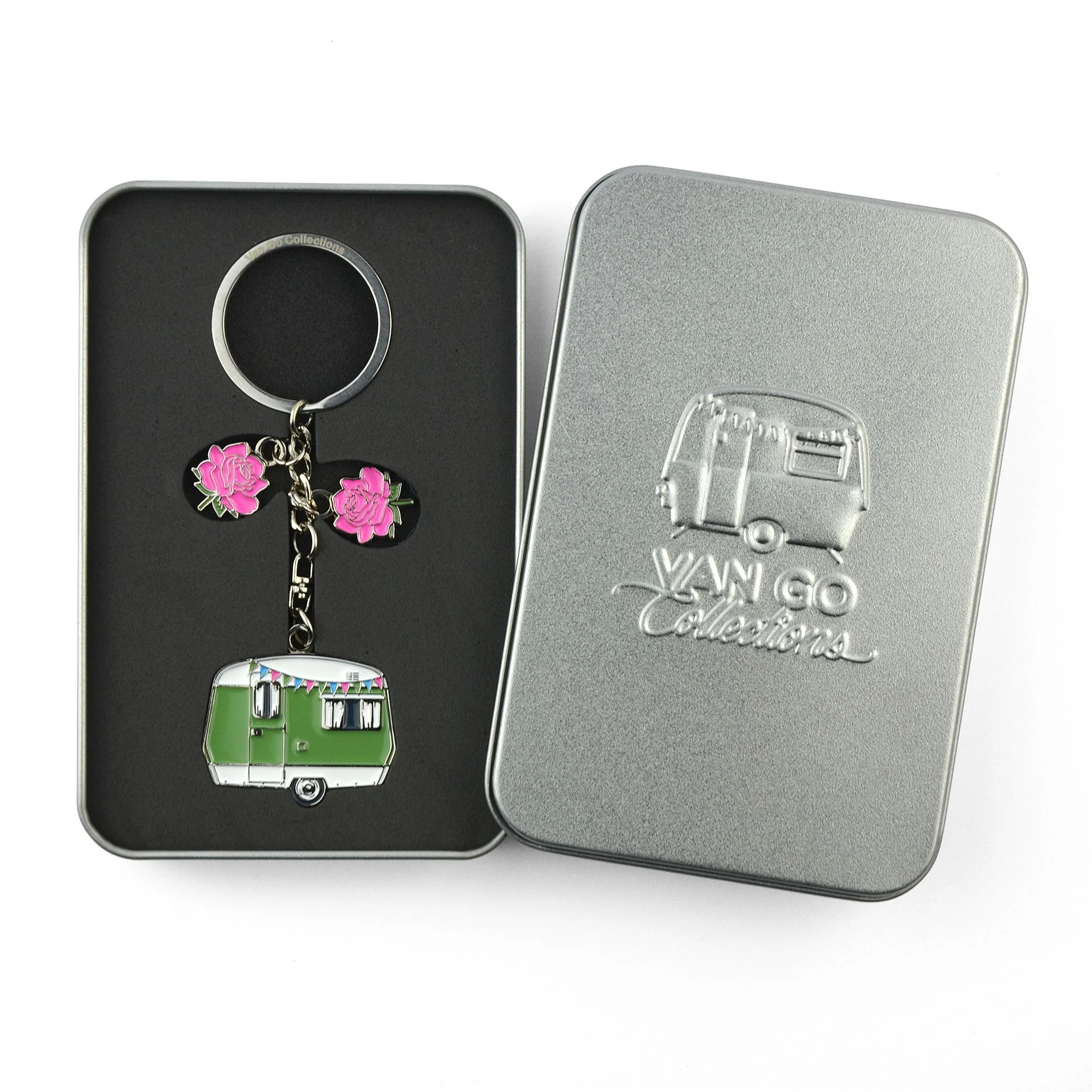 Van Go Collections Key Rings | Various Caravan & RV Themed Designs & Colours - Image 20
