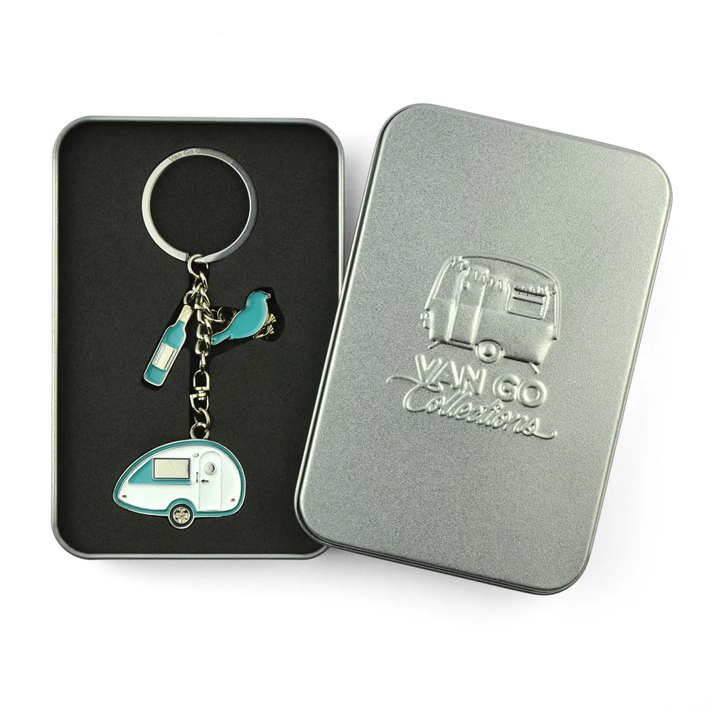 Van Go Collections Key Rings | Various Caravan & RV Themed Designs & Colours - Image 25