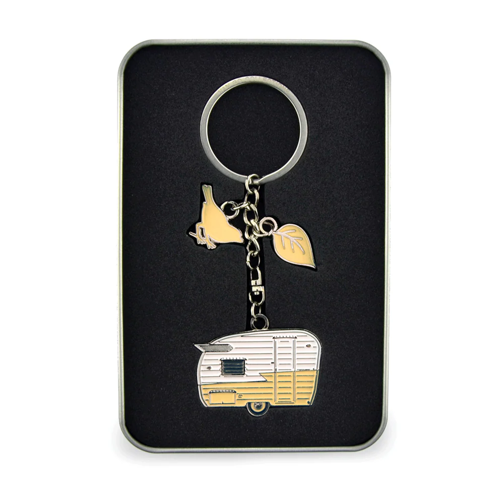 Van Go Collections Key Rings | Various Caravan & RV Themed Designs & Colours - Image 33