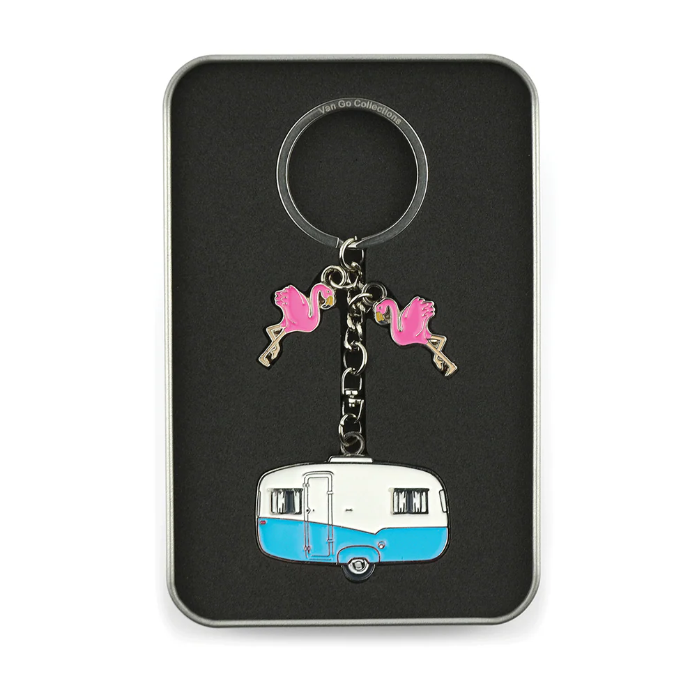 Van Go Collections Key Rings | Various Caravan & RV Themed Designs & Colours - Image 37