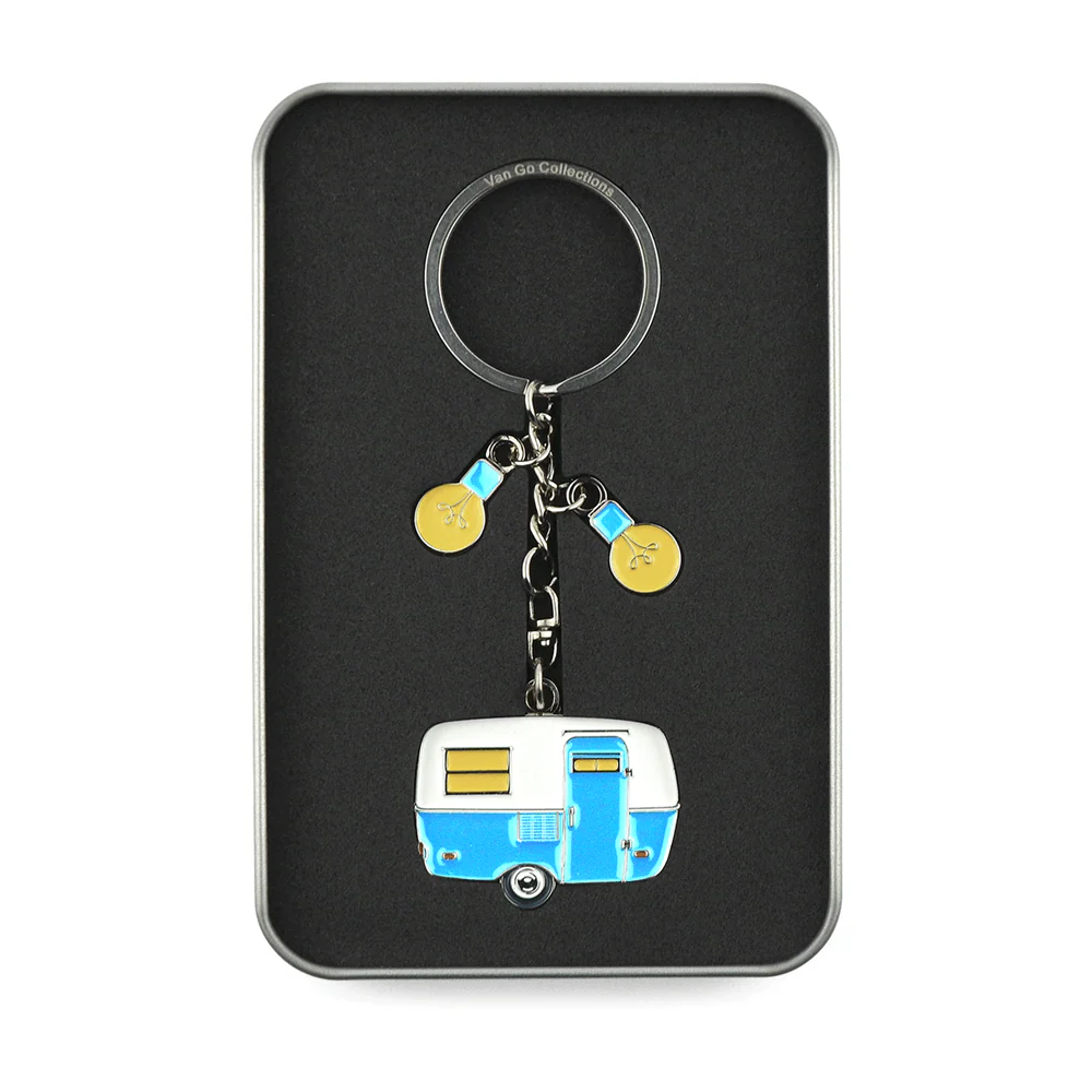 Van Go Collections Key Rings | Various Caravan & RV Themed Designs & Colours - Image 39