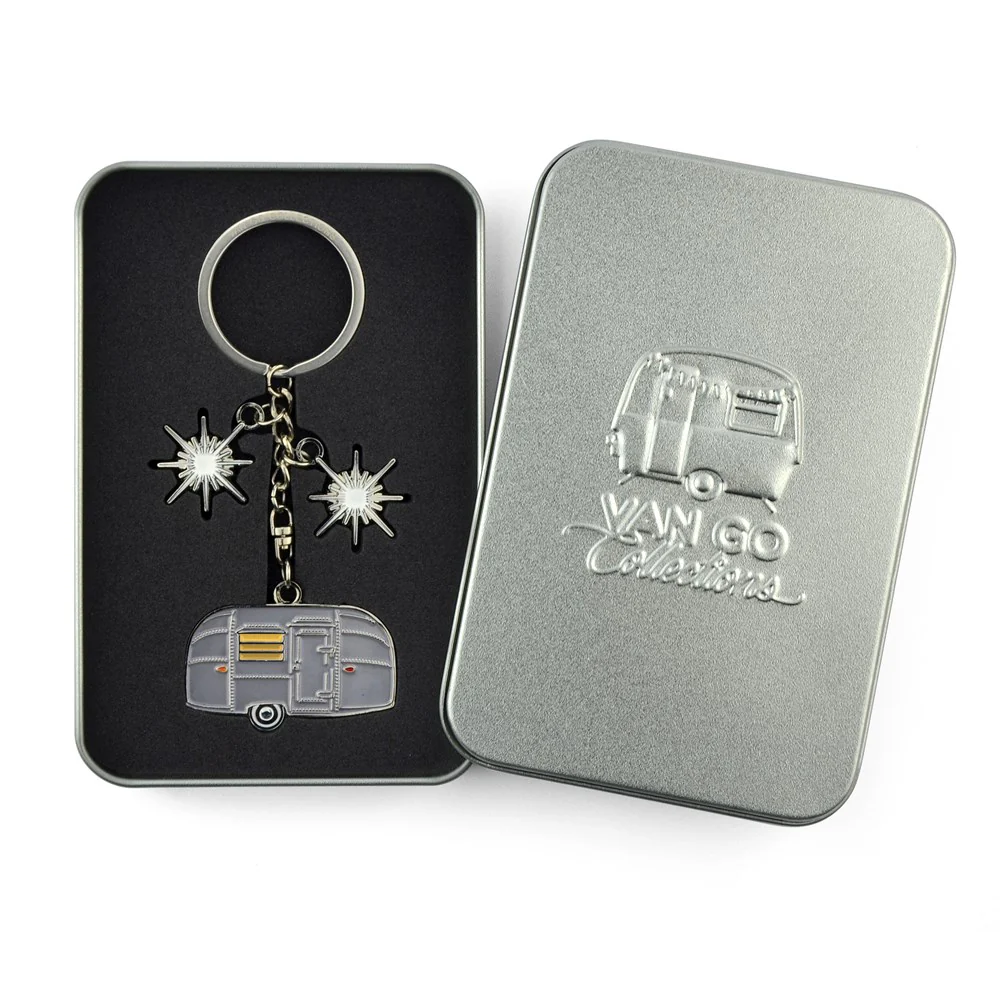 Van Go Collections Key Rings | Various Caravan & RV Themed Designs & Colours - Image 42