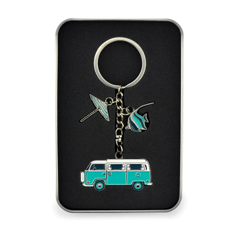 Van Go Collections Key Rings | Various Caravan & RV Themed Designs & Colours - Image 43