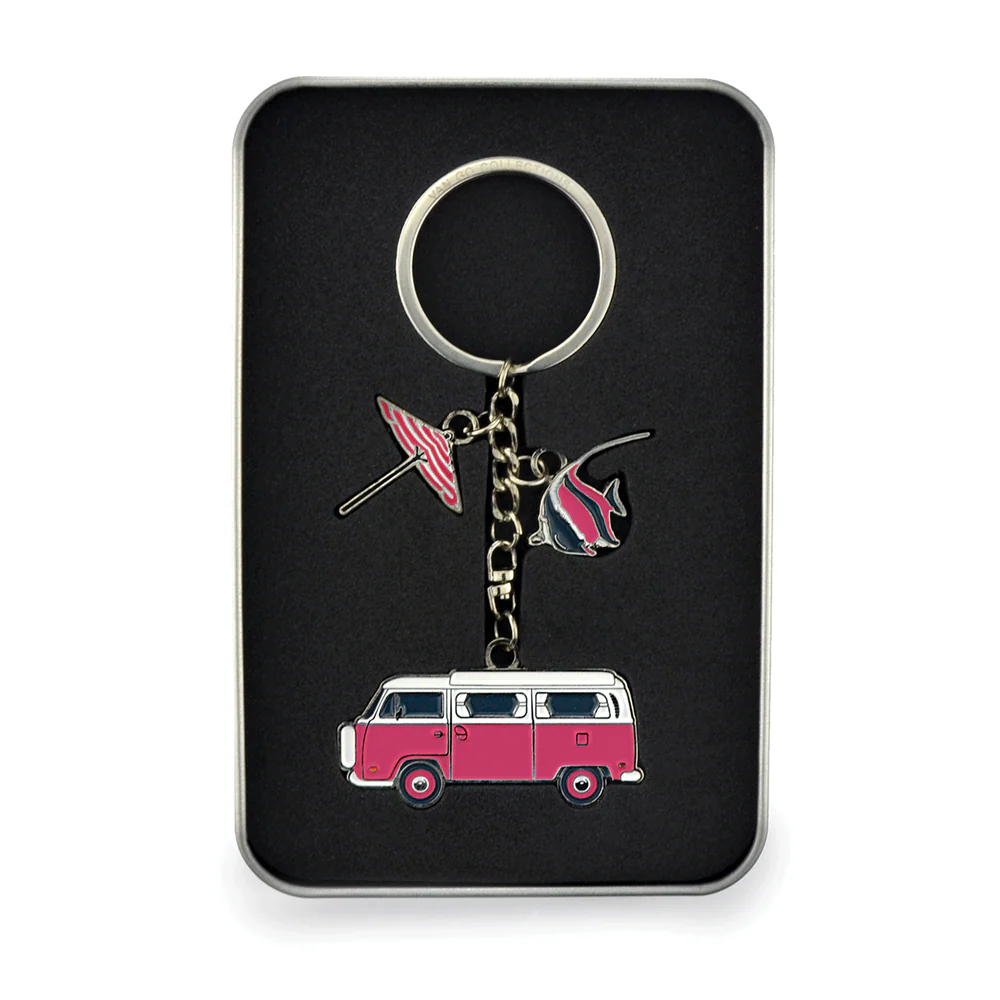 Van Go Collections Key Rings | Various Caravan & RV Themed Designs & Colours - Image 44