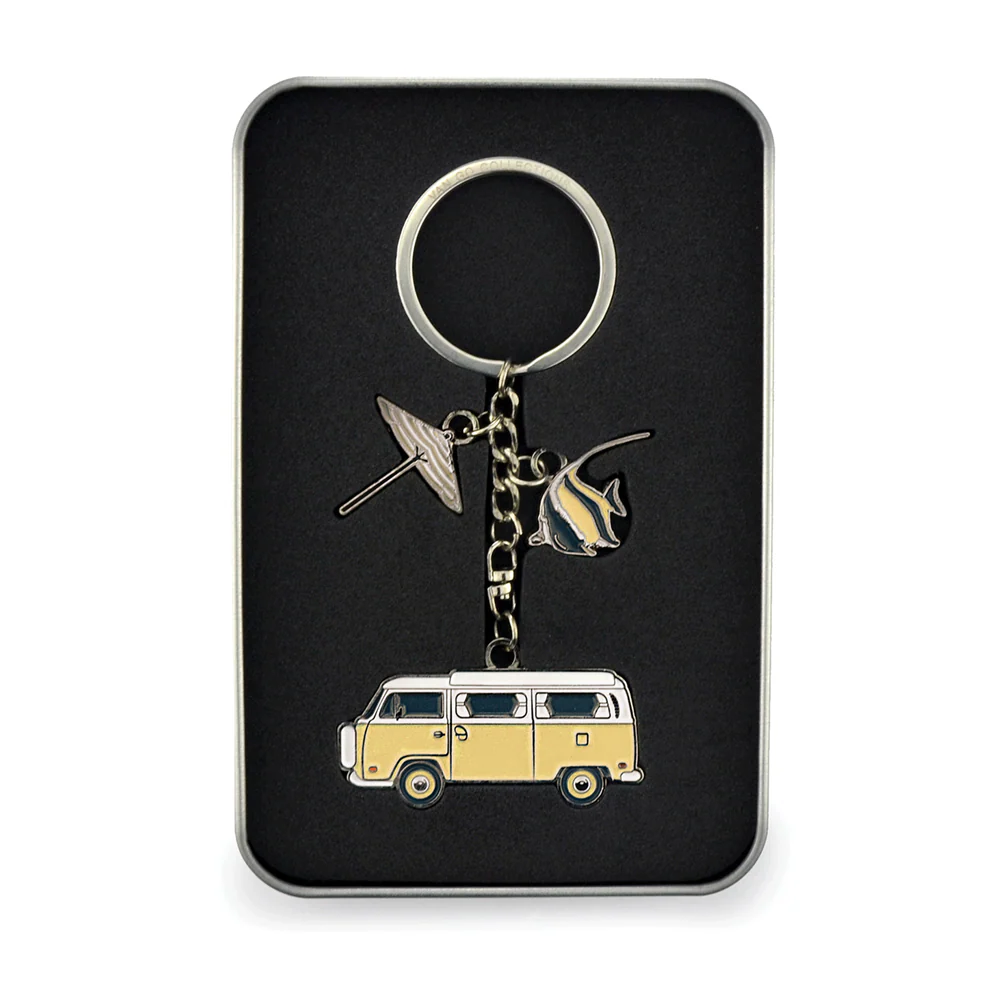 Van Go Collections Key Rings | Various Caravan & RV Themed Designs & Colours - Image 45