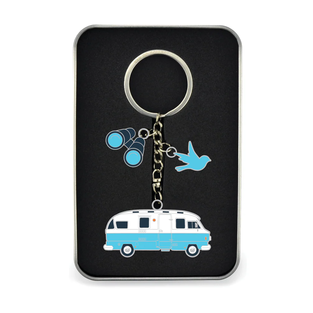 Van Go Collections Key Rings | Various Caravan & RV Themed Designs & Colours - Image 46