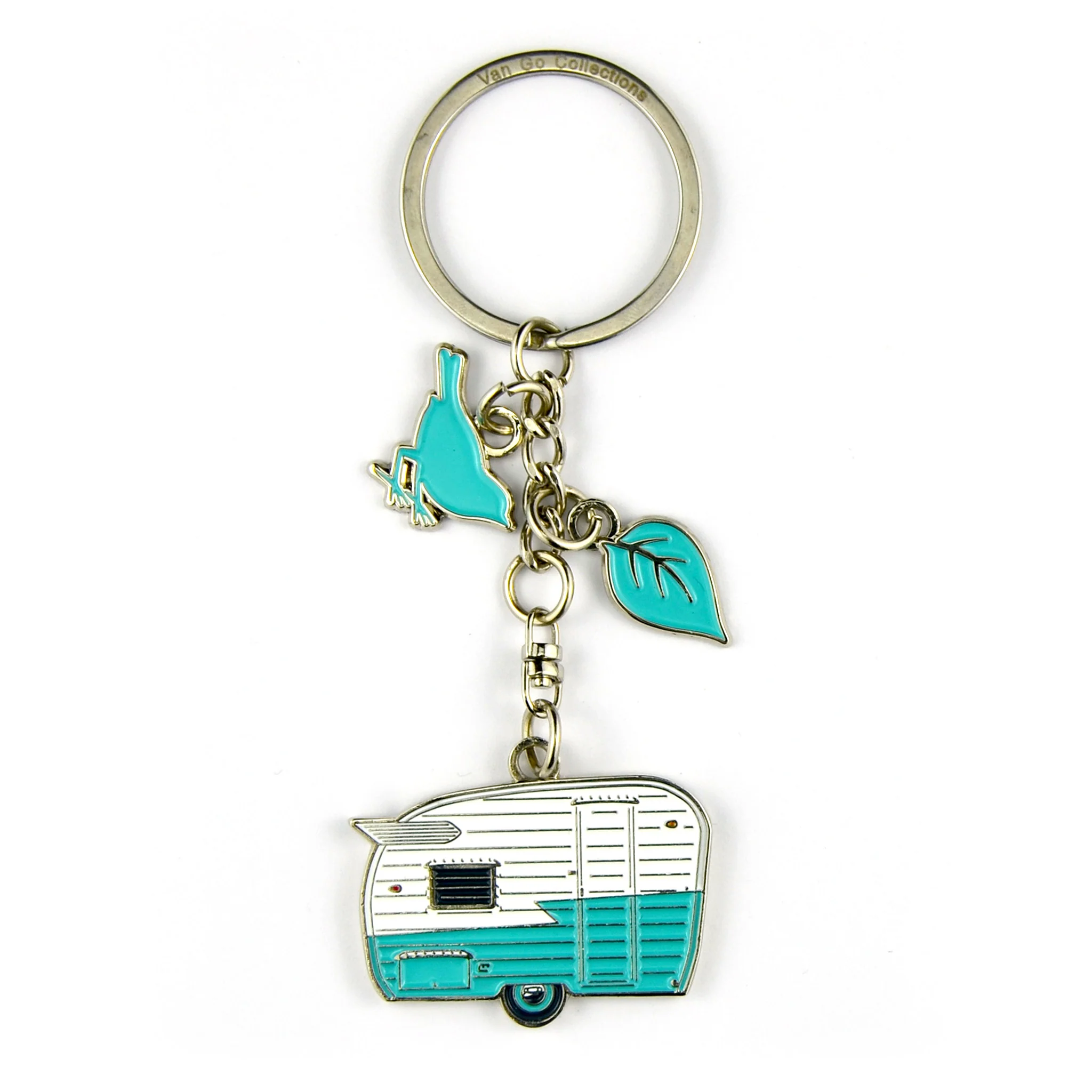 Van Go Collections Key Rings | Various Caravan & RV Themed Designs & Colours - Image 6